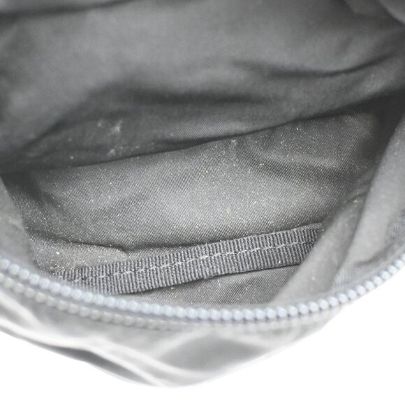 PRADA MILANO Logo Tessuto Strawing Backpack Nylon Leather BK SHW Italy - Picture 12 of 16